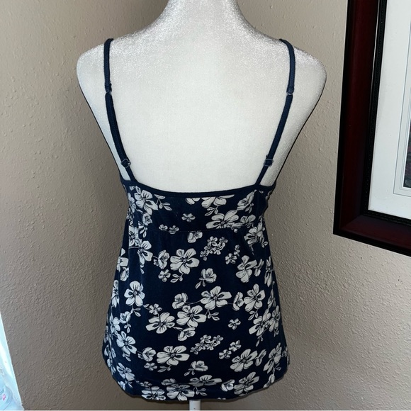 Vintage Y2K Hollister 2000s Floral Babydoll Tank Top - Picture 5 of 7